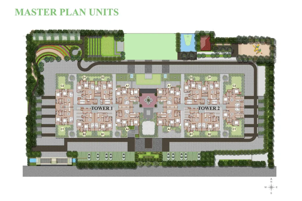 Vajram-Newtown-master-plan-units